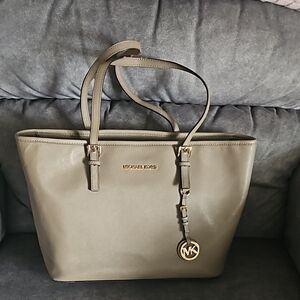 Michael Kors Beige Tote Bag